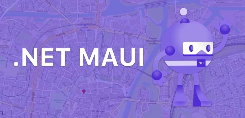 Kopfgrafik zu Erstellen eines .NET MAUI Karten-Steuerelements