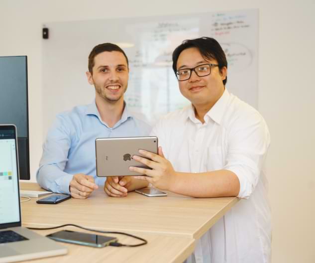 UX / UI development of an app