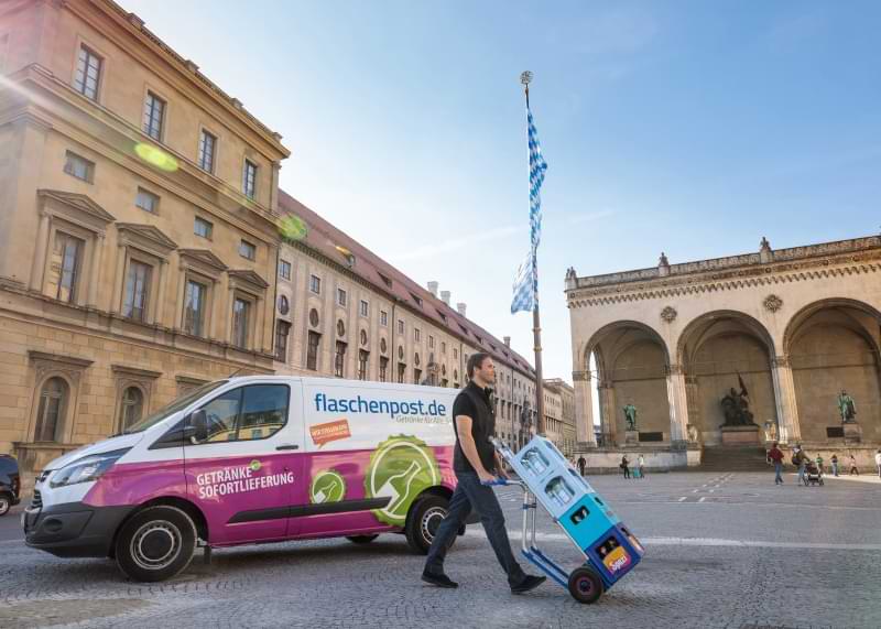 Fallbeispiel zur flaschenpost Driver-App